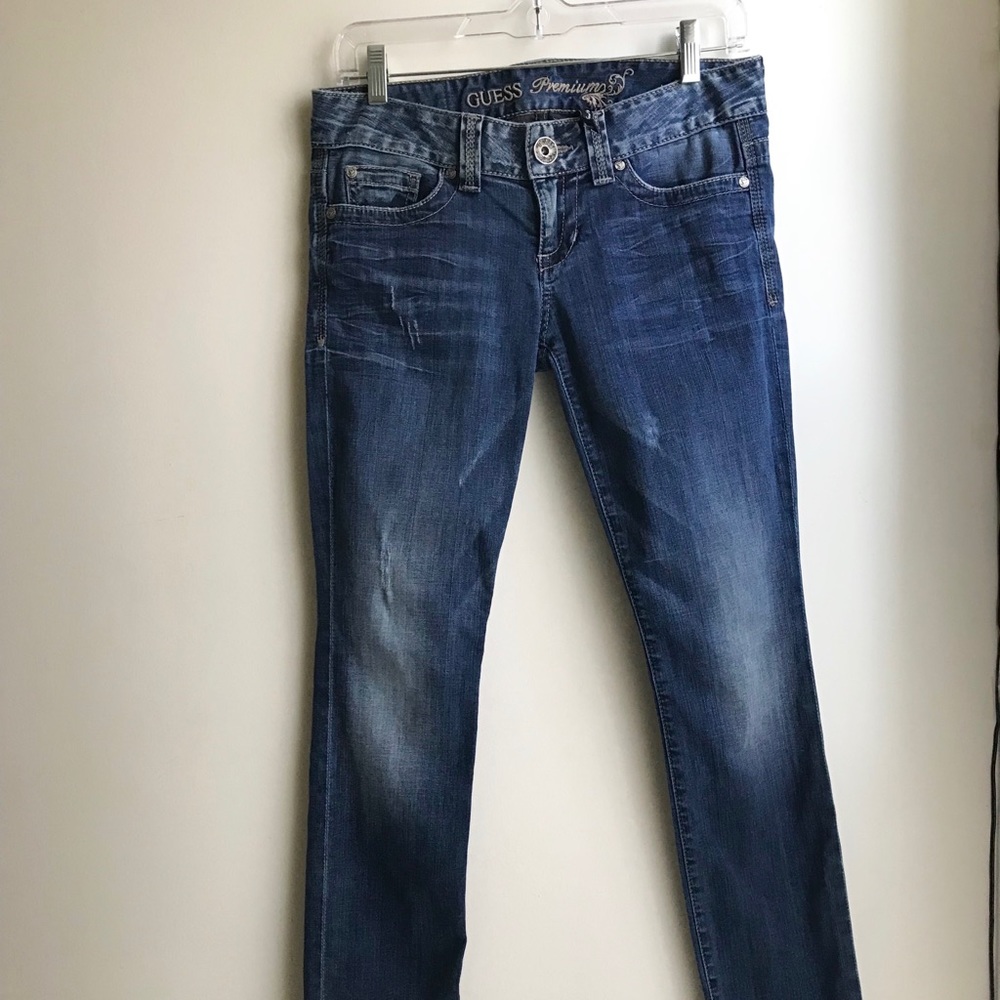 GUESS Premium Daredevil Skinny Jeans 28